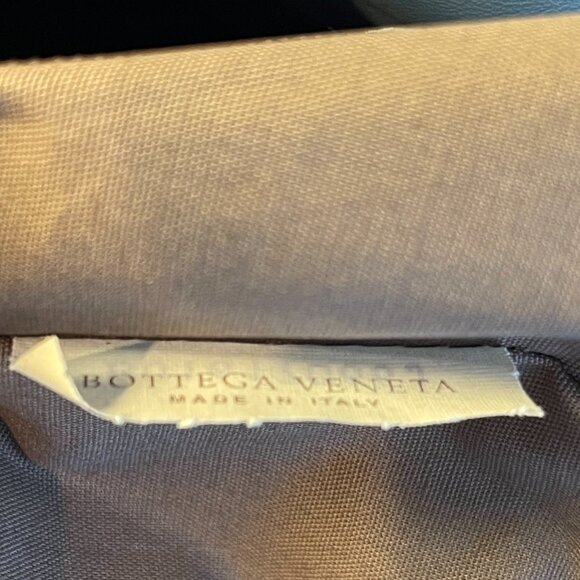 BOTTEGA VENETA Regent Intrecciato Nappa Leather Tote Bag, Blue - Preowned - Picture 16 of 16